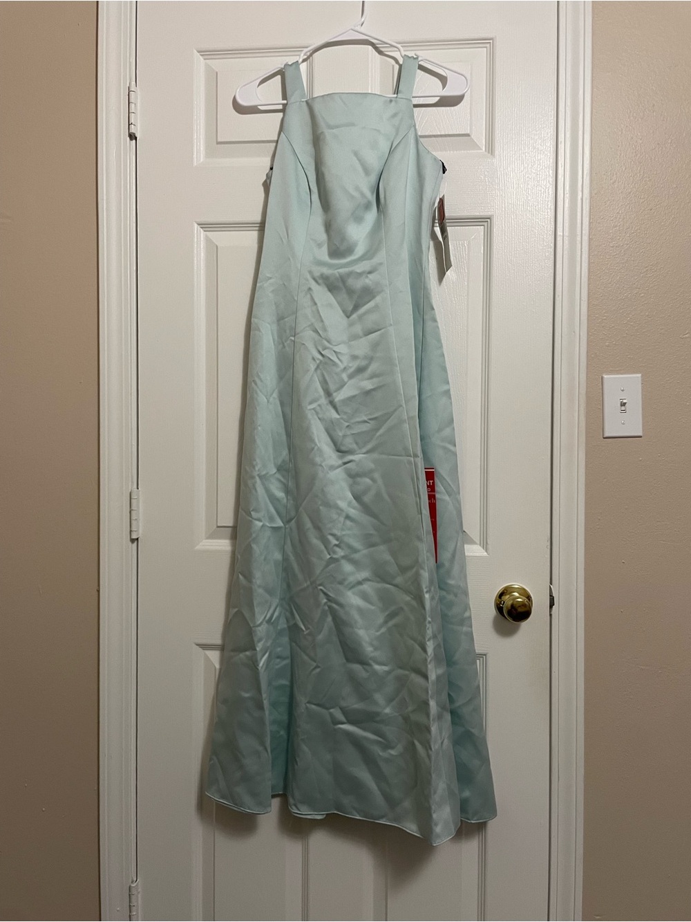 NWT VTG Arianna by Rachel Kaye Mint Green Satin Y2K Prom Fairycore Dress 2P